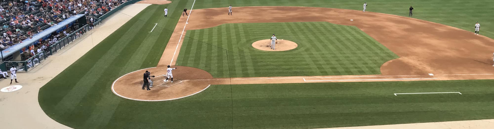 green baseball field College Station